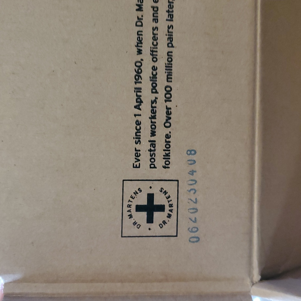 Dr. Martens Vintage Taupe Leather Platform Oxfords - Picture 9 of 10